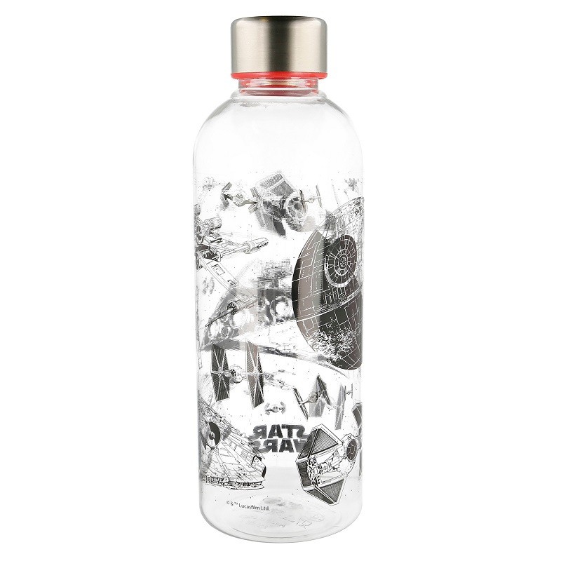Tritanová láhev na vodu Star Wars,  Hydro 850 ml, Stor, bílá