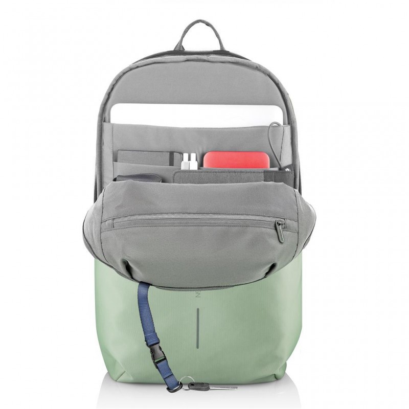 Městský bezpečnostní batoh, Bobby Soft, 15,6", XD Design, světle zelený