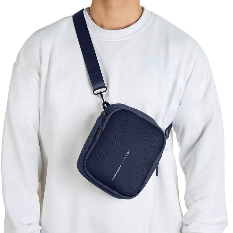Boxy Sling, nezbytná crossbody taška, XD Design, modrá