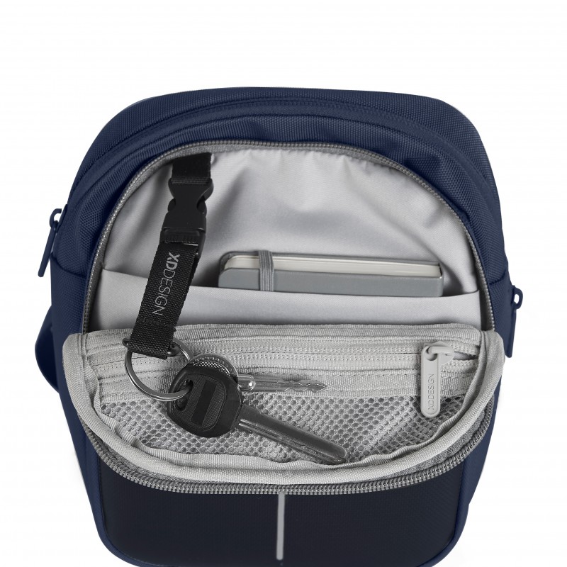 Boxy Sling, nezbytná crossbody taška, XD Design, modrá