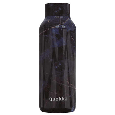 Nerezová láhev Solid, 510 ml, Quokka, black marble