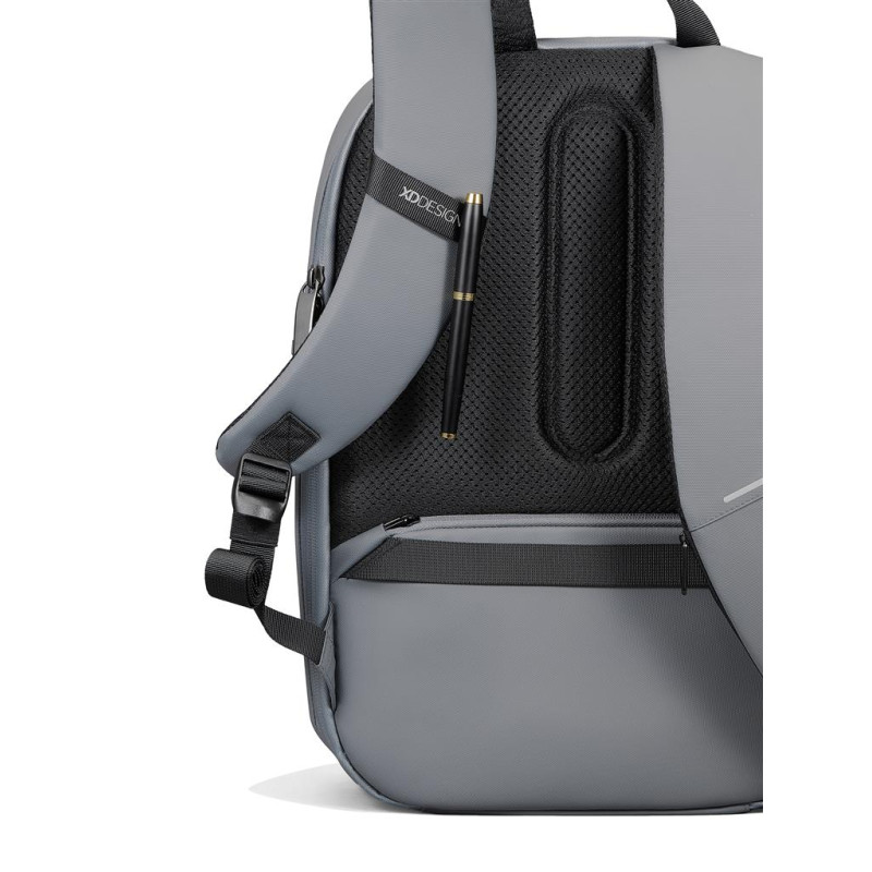 Bezpečnostní batoh Bobby Edge, 16", XD Design, šedý