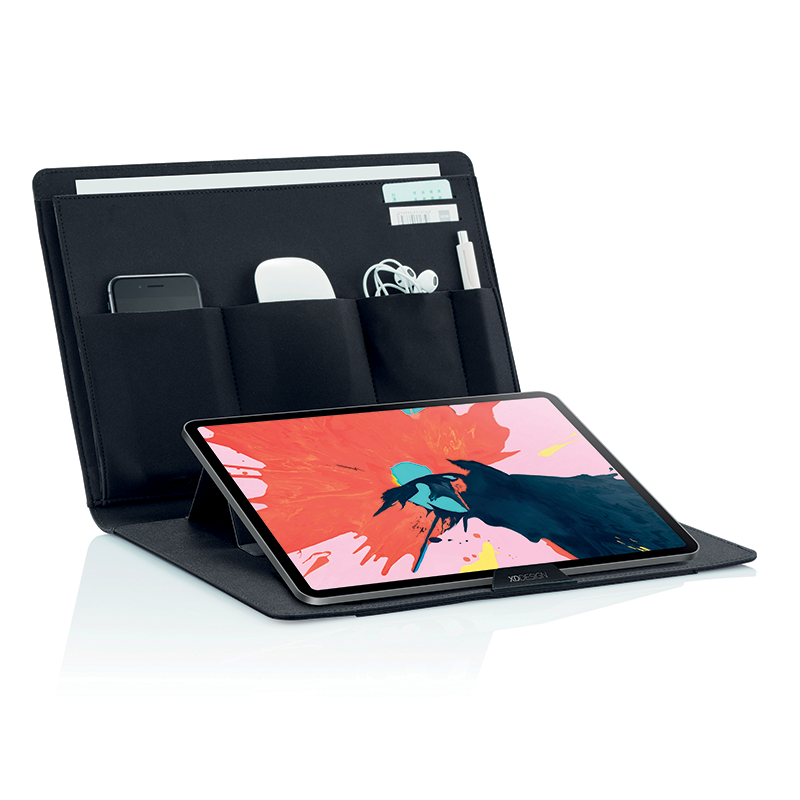 XD Design, Chytré pouzdro na notebook a tablet 13", černé