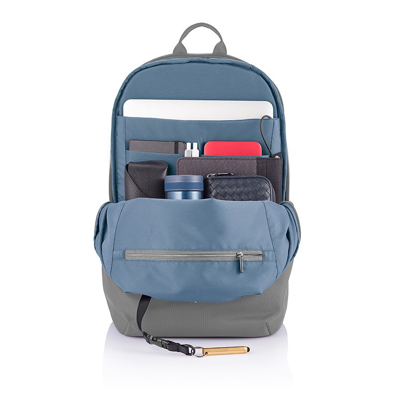 Městský bezpečnostní batoh Bobby Soft, 15,6", XD Design, šedý