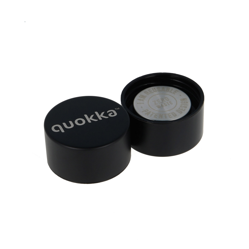 Nerezová termoláhev Solid, 510 ml, Quokka, černá
