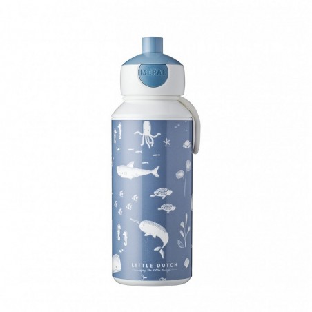 Dětská láhev na vodu s pítkem, 400 ml, Mepal, oceán