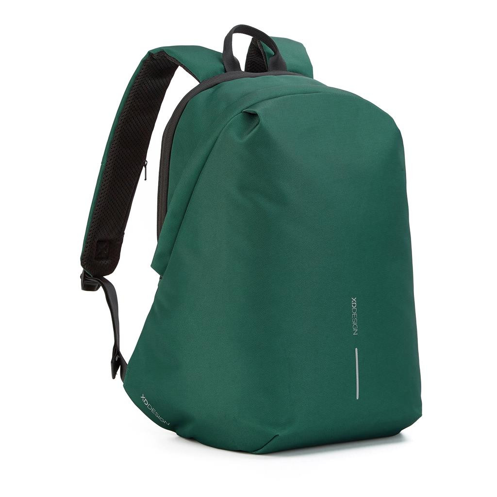Levně Městský bezpečnostní batoh, Bobby Soft, 15,6", XD Design, tmavě zelený